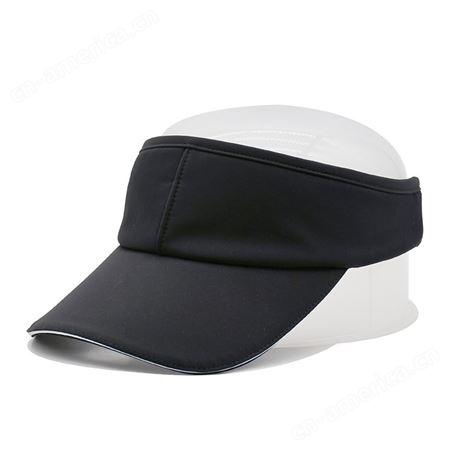 韩版时尚透气沙滩遮阳帽 轻薄速干夏季运动空顶帽定制